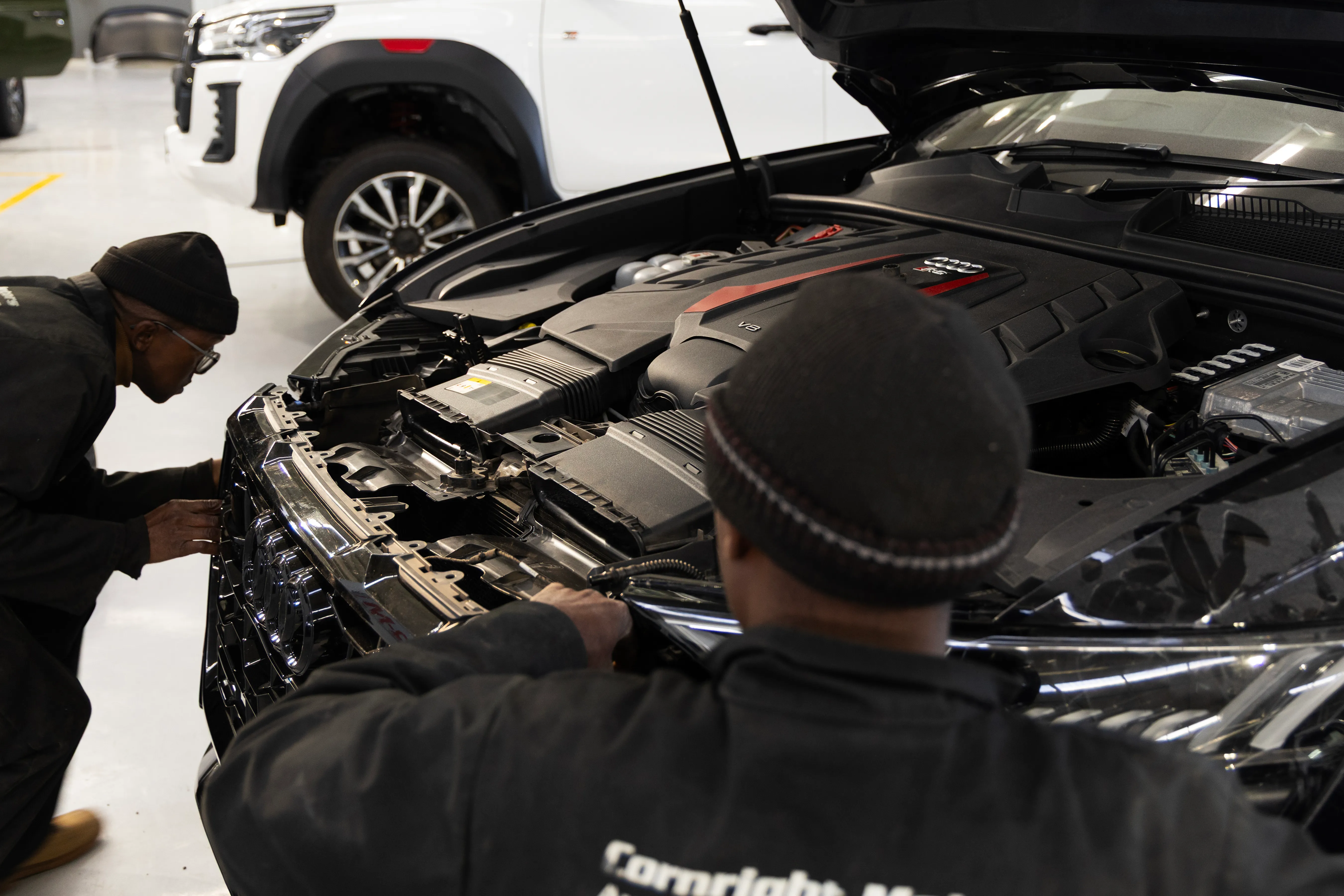 Mechanics working